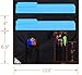 COMPONO Wall Storage Pocket Charts (10 Pocket - 2 Pack, Black) File Organizers with Free Bonus 6 Door Hangers. Best Pocket Chart for School, Classroom, Home or Office. Wall Pocket Chart Organizer