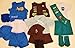 18 inch Doll BROWNIE, DAISY & JUNIOR GIRL SCOUT UNIFORMS Outfit Fits American Girl Doll Clothes !
