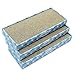 VIVAGLORY Cat Scratcher Padpal Cat Scratching Board, Cardboard Scratcher with Catnip for Indoor, Flat Scratch Board Scratch Pad Cardboard for Kitten, Narrow, 3Pack