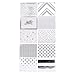 American Crafts Cards/ENVS A2 40/Box SILVR, Silver-Silver Foil