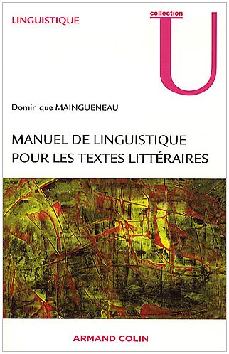 Manuel de linguistique pour le texte littéraire