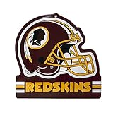 Party Animal Washington Redskins Embossed Metal NFL Helmet Sign, 8