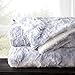 Egyptian Luxury Super Soft Faux Fur Throw Blanket - Elegant Cozy Hypoallergenic Ultra Plush Machine Washable Shaggy Fleece Blanket - 60