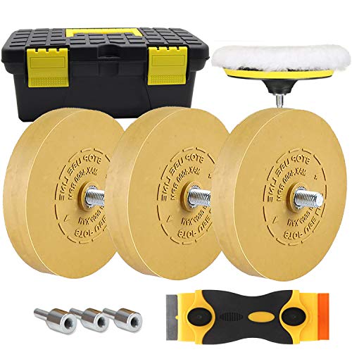 Decal Adhesive Remover, GOH DODD 4 Inch Eraser Wheel Car Sticker