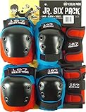 187 Killer Six Pack Junior Pad Set - Red / Blue