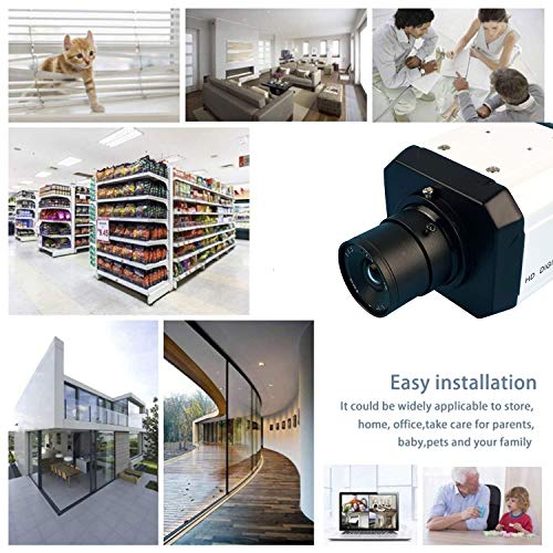 Vanxse Cctv HD 960h 8mm CS Lens Bullet Box Camera Surveillance Security Camera