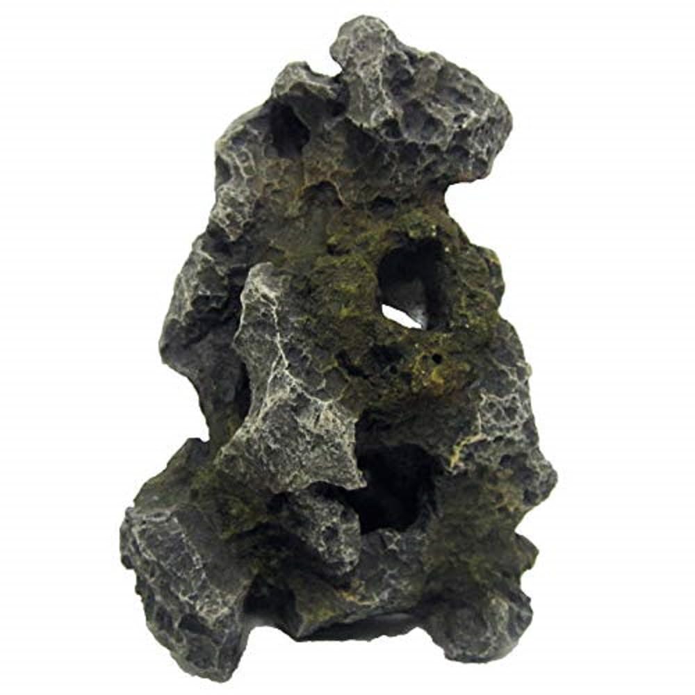 WAVE Gallura Vertical Stone Decorative Rock, Small, Grey