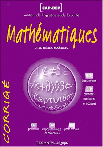 Mathématiques, CAP-BEP