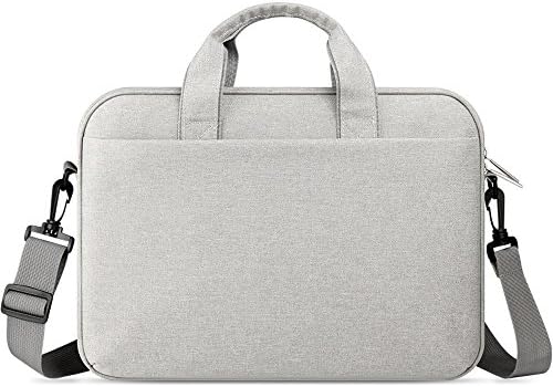 Elebaby Laptop Shoulder Bag Waterproof Fabric Portable Briefcase Carry Case for all 13-13.3 inch Laptop / Notebook / Computer / MacBook Air / Pro / with Retina 13.3" Display ASUS, Acer, Dell, HP, Lenovo, Toshiba 13.3" Briefcase Handbag Carry Cover ¨C Gray