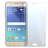 2 x Galaxy J7 Screen Protector, DreamTECH Premium Tempered Glass Screen Protector for Samsung Galaxy J7 5.5 inches Display with 9H Skin Cover Protection and Ultra-Thin Technology