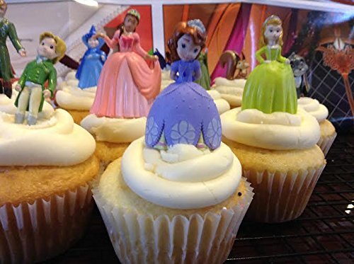 Disney Princess Sofia The First Cake Toppers Cupcake Party Favor