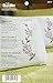 Bucilla Embroidery Pillowcase Pair, 20 by 30-Inch, 45317 Dogwood Branch Stamped (Pack of 2)