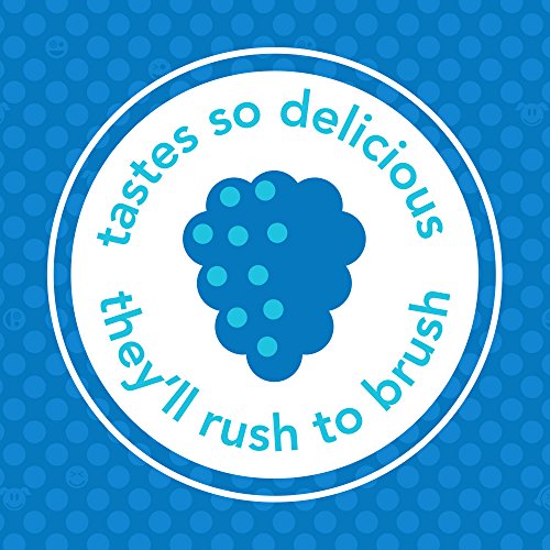 Hello Oral Care Kids Fluoride Toothpaste, Blue Raspberry, 4.2 Ounce