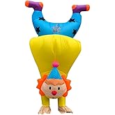 NiSotieb Funny Halloween Inflatable Costume Blow-up Cosplay Suit Outfit for Adult/Halloween/Birthday/Easter Party