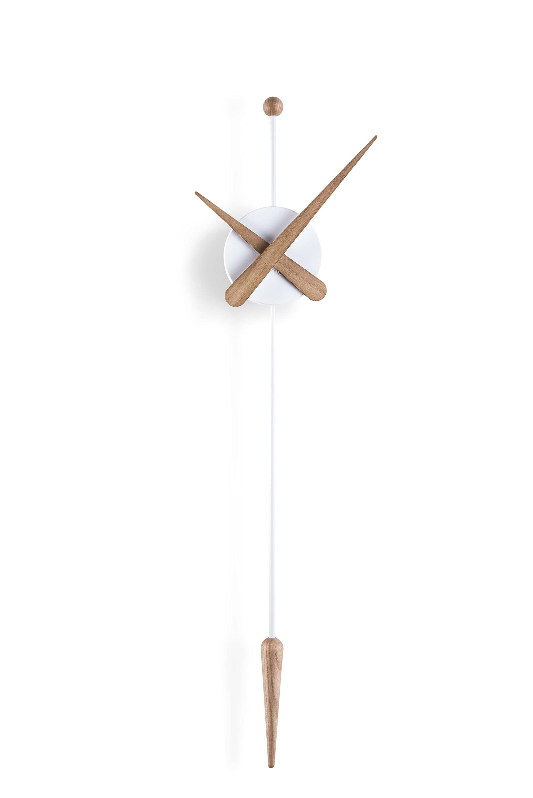 NOMON Wall Clock Design PTABR, White