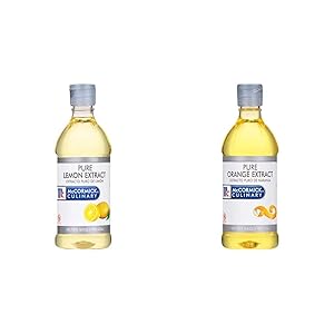 McCormick Culinary Pure Lemon Extract, 16 fl oz & Pure Orange Extract, 16 fl oz
