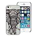 amtonseeshop New Fashion Hot Variou Painted Pattern Phone Hard Back Case for iPhone 5 5S (Elephant)