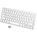 JETech Ultra-Slim 2.4G Wireless Keyboard for Windows (White) - 2161