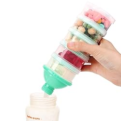 Accmor Formula Dispenser On The Go, 5 Compartments