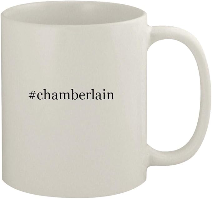 chamberlain 11oz Ceramic White Coffee Mug, White Kitchen & Dining