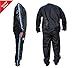 2Fit® Heavy Duty Sweat Suit Sauna Exercise Gym Suit Fitness, Weight Loss, Anti-Rip Blue