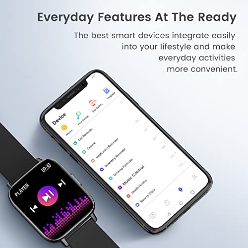 Smart Watch(Answer/Make Call), 2023 Newest HD LCD Bluetooth