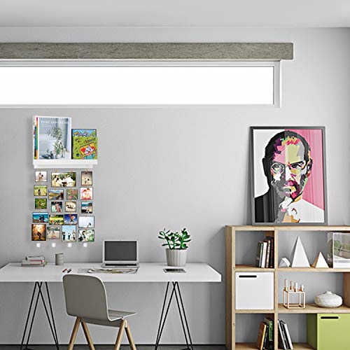 image for Halvalo Picture Frames Collage Photo Ledge Shelf, Wall Photo Display S