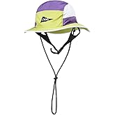 Color-Blocked Fisherman Style Sun Hat for Outdoor Camping, Surfing & Vacations - Wide Brim, UV Protective, Anti-Slip
