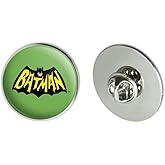 Batman Classic TV Series Logo Metal 1.1" Tie Tack Hat Lapel Pin Pinback