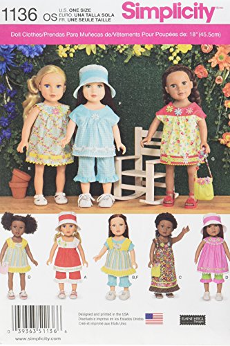 Simplicity Patterns 1136 Everyday Clothes for 18