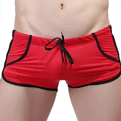 Endand Mens Swimwear Flexible Surfing Briefs Swimming Trunks Tether Shorts Slim Short Pants Beach Sea Board Surf Swimsuit