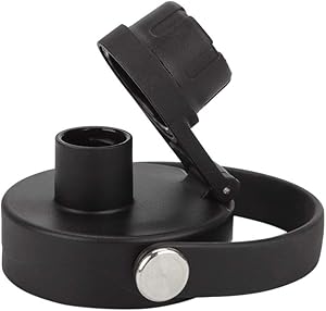 Wish Wide Mouth Lid with Flexible Handle for Hydro Flask, Simple Modern, Takeya - Fits Most Wide Mouth Water Bottles