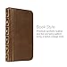 GMYLE iPhone 7 Plus Wallet Case, iPhone 8 Plus Wallet Case, [Book Style] Wallet Book Case Cover Vintage for Apple iPhone 7 Plus & 8 Plus - Brown Classic [Crazy Horse Pattern] [PU Leather]