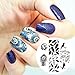 Born Pretty Nail Stamping Plates Nail Art Plate Birds Dragon Feather Stamping Plates BP75