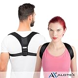 Aldtex Posture Corrector: Adjustable Back Brace Support for Men & Women| Discreet Breathable Spinal Brace for Upper & Lower Back Pain Relief-Top Spinal Brace for Shoulder Support & Posture Improvement