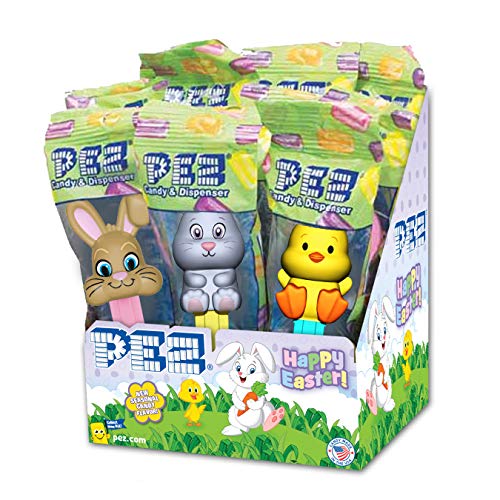 Pez Easter Candy Dispenser Pack of 12 Amazon price tracker / tracking