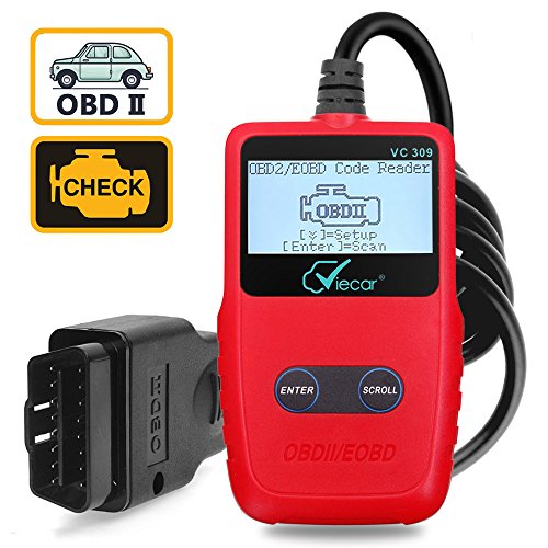 GEMWON OBD2 Scanner, Upgraded OBD II Professional Diagnostic Car Scanner Handheld Tool and Car Code Reader for 1996 or Newer OBD 2 Protocol Vehicles