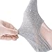 Women No Show Liner Socks Cotton Non Slip Casual Invisible Socks for Flats, Loafers(6 Pairs)
