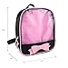 SteamedBun Ita Bag Candy Leather Backpack Bowknot Transparent Beach Girls School Bag