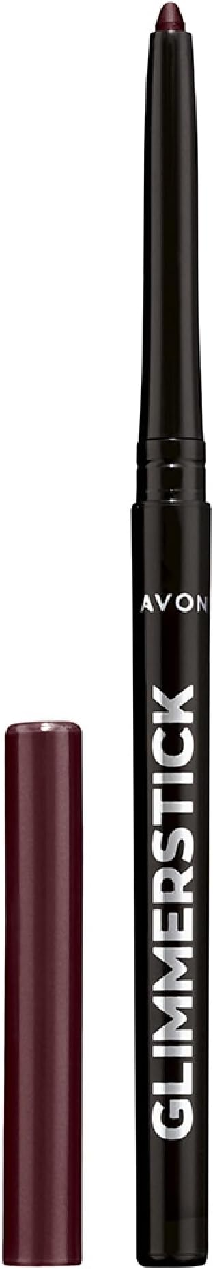 Avon Glimmerstick Eyeliner Cherry Red - Waterproof, No Sharpen Retractable