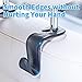 MUYI 4 Pack Car Vehicle Backseat Headrest Hook Hanger Storage for Purse Backpack Grocery Bags Handbag