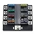 DC32V 8 Way Circuit Car Boat Automotive AUTO ATC ATO Blade Fuse Box Block Holder with fuse and connectors