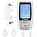CNXUS TENS Unit, (FDA 510k Cleared) Independent-Control A/B Channel+12 Diverse Modes + 8 Pads +Rechargeable Muscle Stimulator Unit, Pain Relief Pulse Impulse Mini Massager Therapy Machine