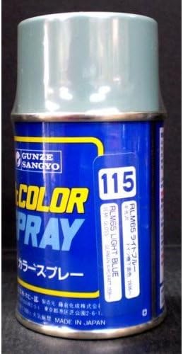 Amazon Co Jp Gsiクレオス J115 Mr カラー スプレー No 115 Rlm65 ライトブルー 半光沢 Diy 工具 ガーデン