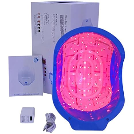 BabyAmy Dioden Laser Therapie Haarwachstum Helm Gerät Laser Behandlung Haarausfall fördern Nachwachsen Haar Laser Gap Massage
