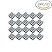 SogYupk 20 PCS mini Aluminum Chips VGA RAM Cooling Heatsinks heat sink cooler