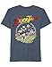 Ducktales Disney Scrooge McDuck Huey Dewey Louie Heather Navy Adult Mens T-Shirt