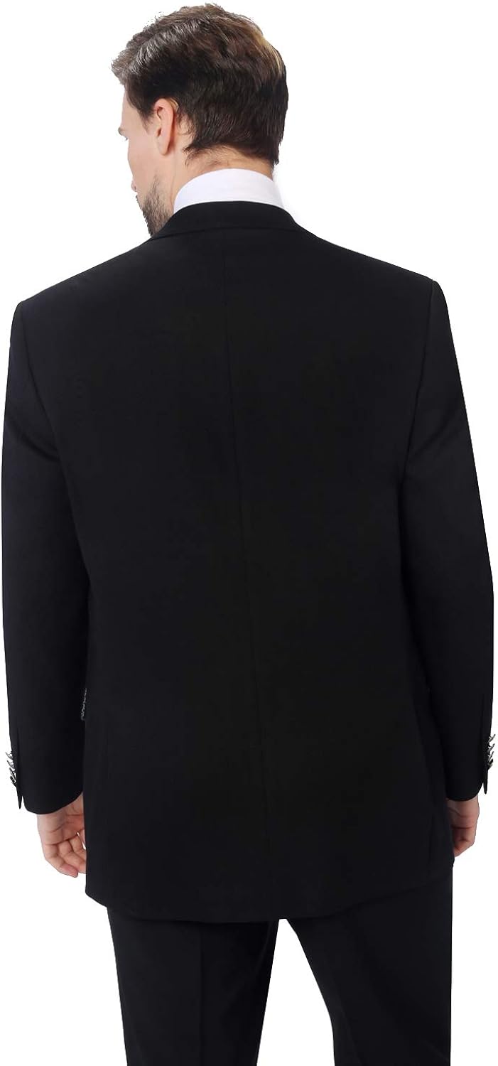 P&L Men's Blazer Premium Stretch Classic Fit Sport Coat Suit Jacket at  Men’s Clothing store