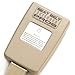 2-pack Rigid Seat Belt Extender (Beige, Type A) - Raises receptacle by 5