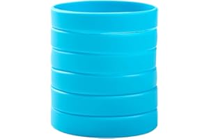 BRANDWINLITE Wholesale 6pcs/pack or 12pcs/pack Colors Silicone Wristbands Rubber Bracelets